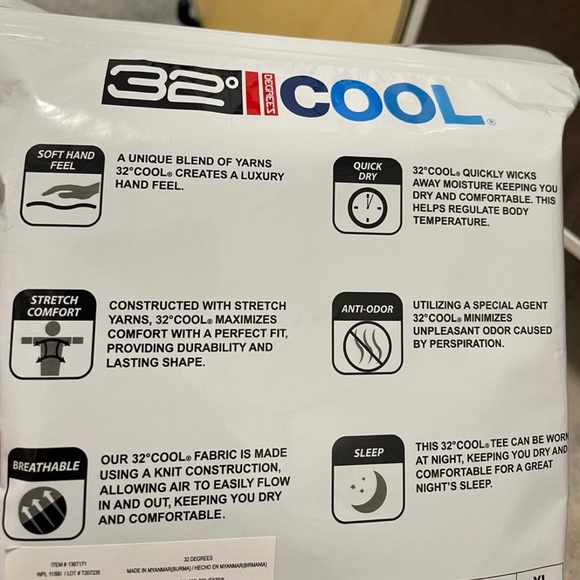 Brand New 3-Pack Women's Small 32 Degrees COOL Short Sleeve Scoop Neck Shirts - Picture 10 of 10